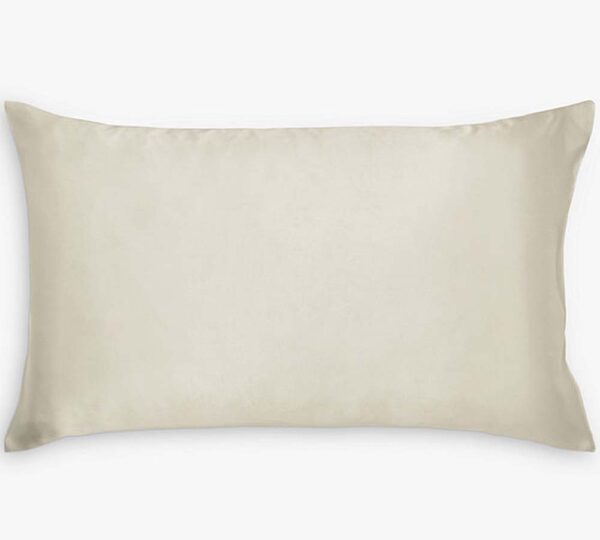 Morris & Co. White Silk Pillowcase